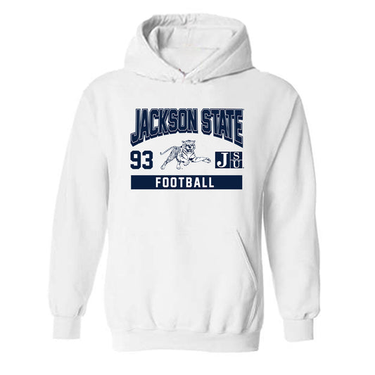 Jackson State - NCAA Football : Zalan Barrett - Classic Fashion Shersey Hooded Sweatshirt-0