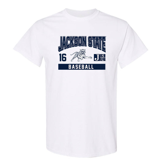 Jackson State - NCAA Baseball : Shemar Harris - Classic Fashion Shersey T-Shirt