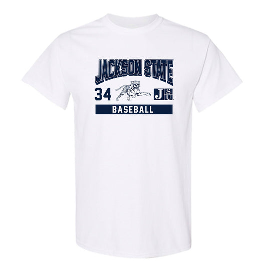 Jackson State - NCAA Baseball : Steve Spurgeon Jr - Classic Fashion Shersey T-Shirt-0