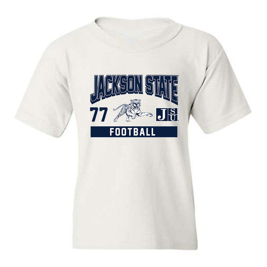 Jackson State - NCAA Football : bruno zandamela - Classic Fashion Shersey Youth T-Shirt-0