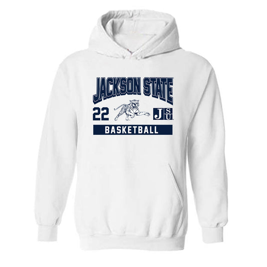 Jackson State - NCAA Women's Basketball : Leianya Massenat - Classic Fashion Shersey Hooded Sweatshirt-0