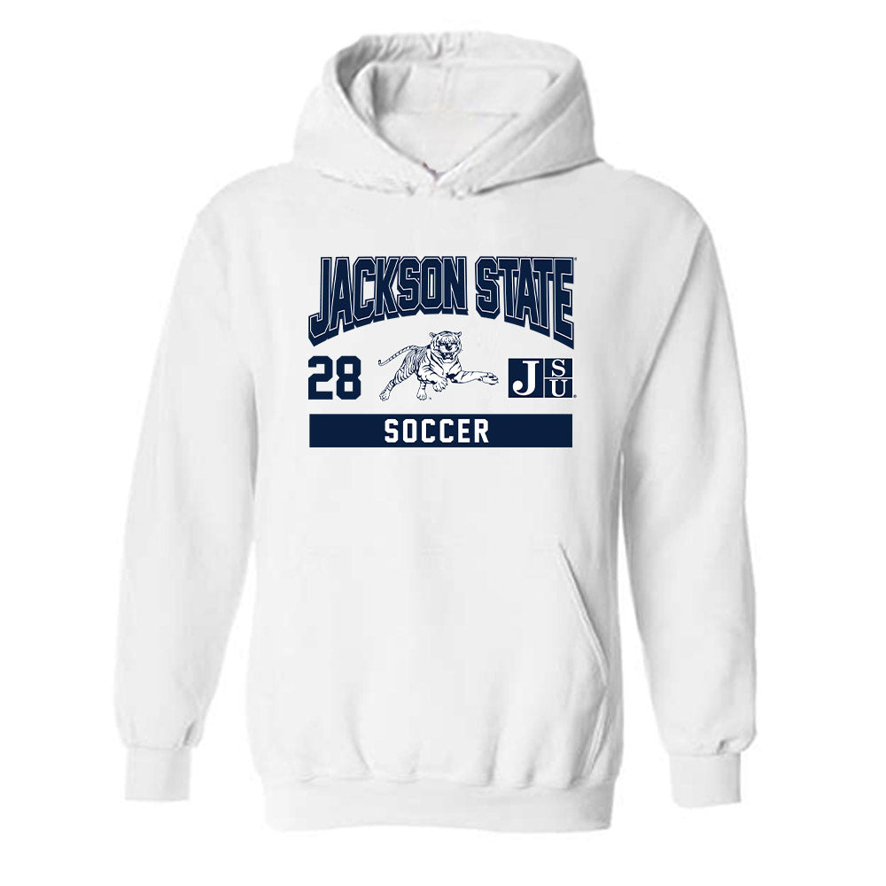 Jackson State - NCAA Women's Soccer : Makayla Sturkey - Classic Fashion Shersey Hooded Sweatshirt-0