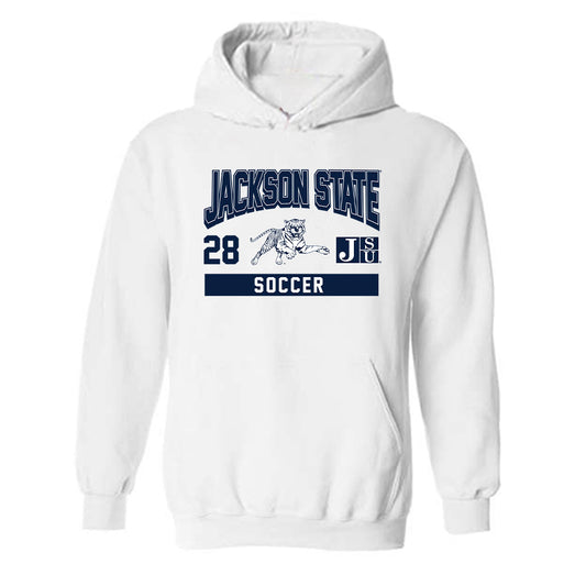 Jackson State - NCAA Women's Soccer : Makayla Sturkey - Classic Fashion Shersey Hooded Sweatshirt-0