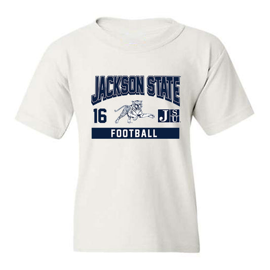 Jackson State - NCAA Football : Joanes Fortilien - Classic Fashion Shersey Youth T-Shirt-0