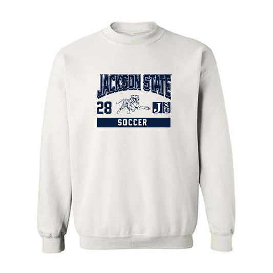 Jackson State - NCAA Women's Soccer : Makayla Sturkey - Classic Fashion Shersey Crewneck Sweatshirt-0