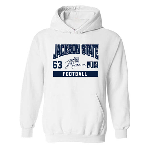 Jackson State - NCAA Football : Kejuan Barbee - Classic Fashion Shersey Hooded Sweatshirt-0