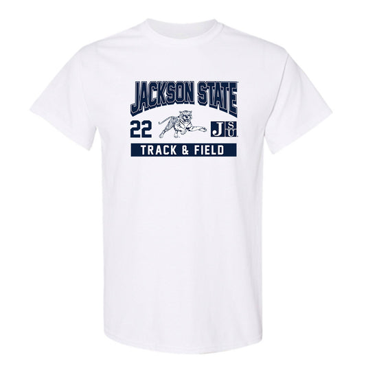 Jackson State - NCAA Men's Track & Field : Lawrence Lee - Classic Fashion Shersey T-Shirt