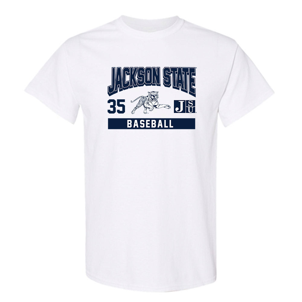 Jackson State - NCAA Baseball : CJ Lewis - Classic Fashion Shersey T-Shirt