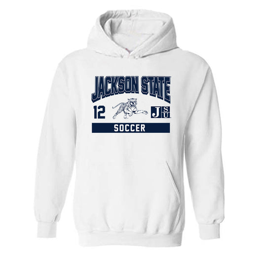 Jackson State - NCAA Women's Soccer : Jamari Zawlocki - Classic Fashion Shersey Hooded Sweatshirt