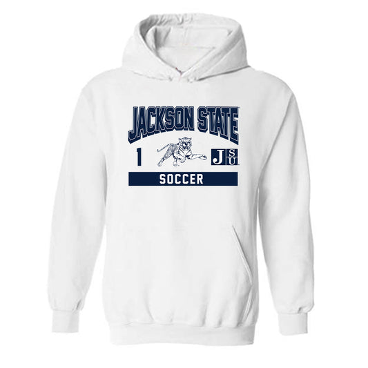 Jackson State - NCAA Women's Soccer : Taylor Osborn - Classic Fashion Shersey Hooded Sweatshirt-0
