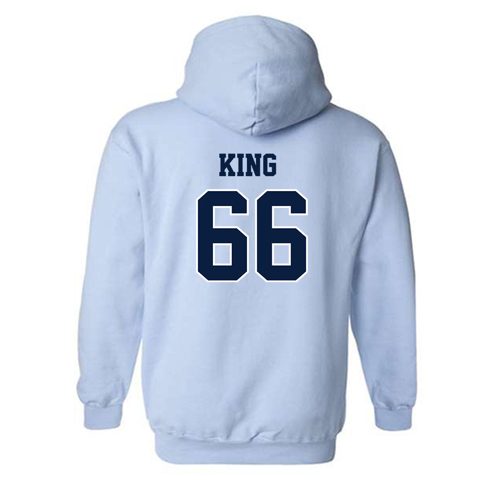 Jackson State - NCAA Football : Jackson King - Classic Shersey Hooded Sweatshirt-1