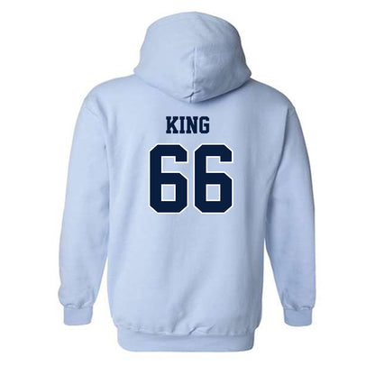 Jackson State - NCAA Football : Jackson King - Classic Shersey Hooded Sweatshirt-1