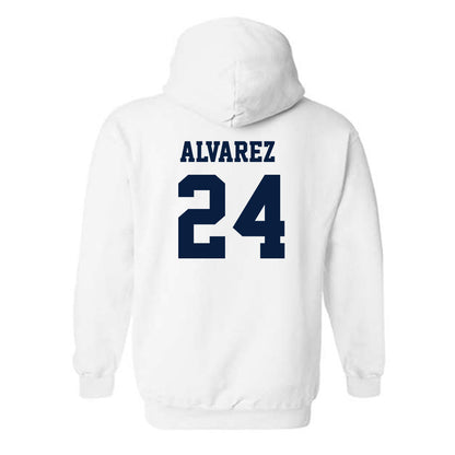 Jackson State - NCAA Baseball : Ledy Alvarez - Classic Shersey Hooded Sweatshirt-1