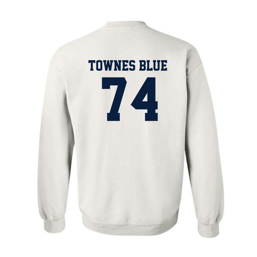 Jackson State - NCAA Football : DAndre Townes Blue - Classic Shersey Crewneck Sweatshirt-1