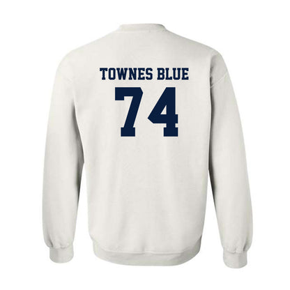 Jackson State - NCAA Football : DAndre Townes Blue - Classic Shersey Crewneck Sweatshirt-1