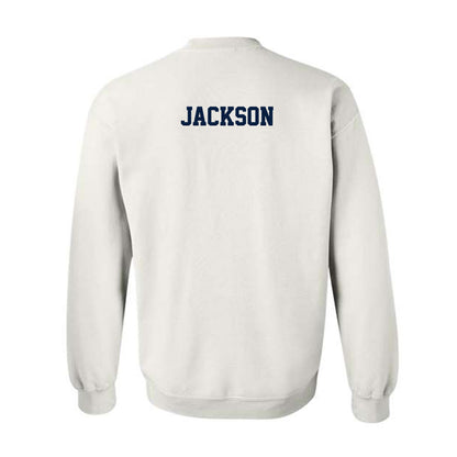 Jackson State - NCAA Men's Track & Field : Jyquan Jackson - Classic Shersey Crewneck Sweatshirt-1