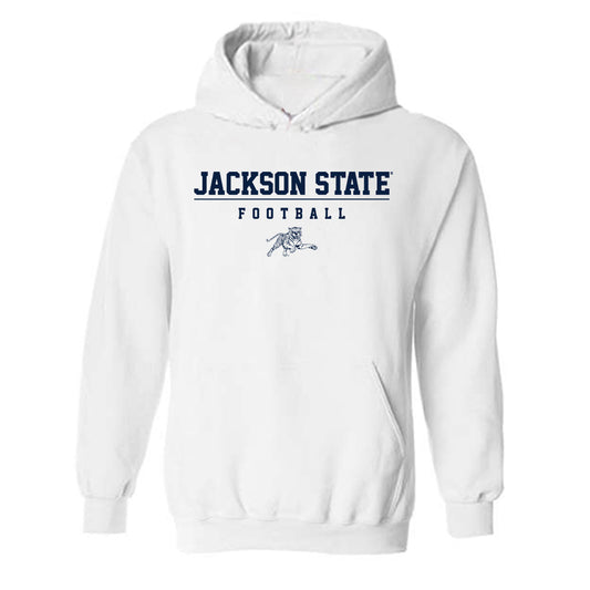 Jackson State - NCAA Football : Devin Love - Classic Shersey Hooded Sweatshirt-0
