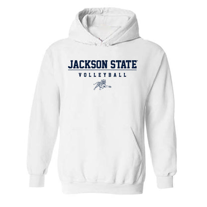 Jackson State - NCAA Women's Volleyball : Nyjha Marcelin - Classic Shersey Hooded Sweatshirt-0
