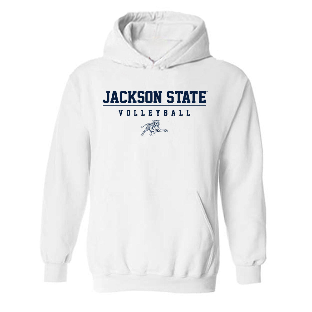 Jackson State - NCAA Women's Volleyball : Naija Gadis - Classic Shersey Hooded Sweatshirt-0