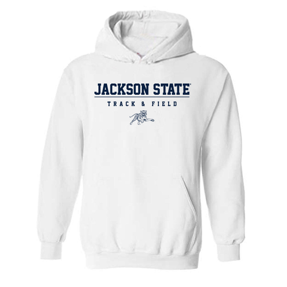 Jackson State - NCAA Men's Track & Field : Lawrence Lee - Classic Shersey Hooded Sweatshirt