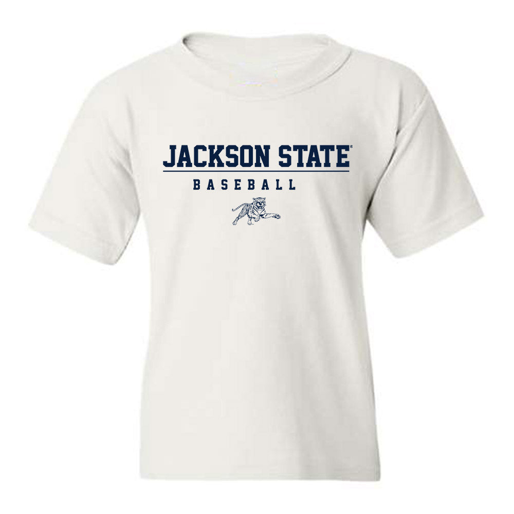 Jackson State - NCAA Baseball : CJ Lewis - Classic Shersey Youth T-Shirt