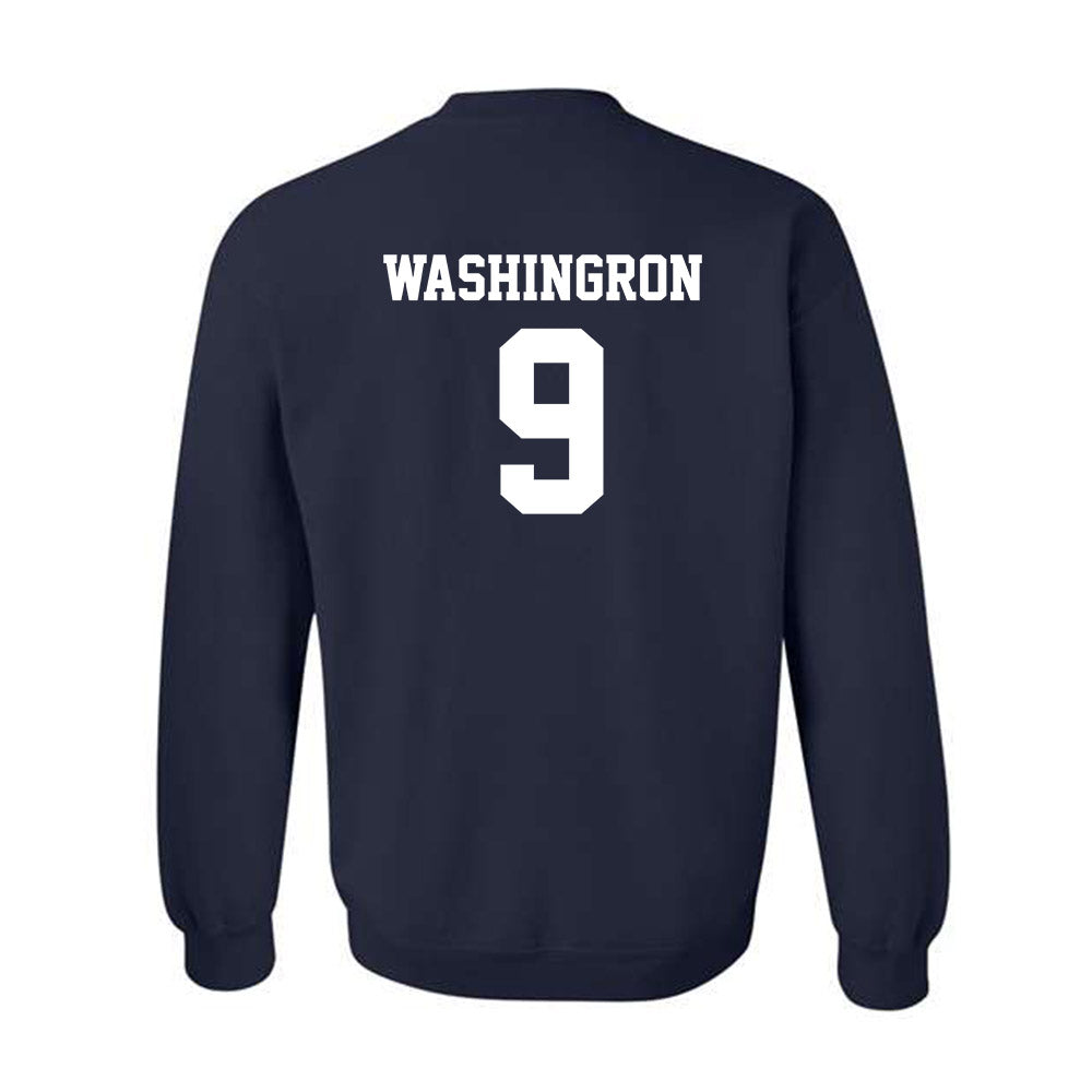 Jackson State - NCAA Football : BJ Washingron - Classic Shersey Crewneck Sweatshirt-1