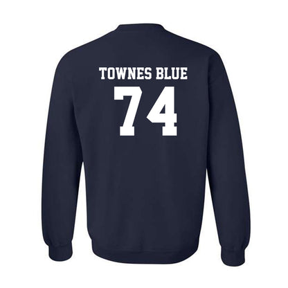 Jackson State - NCAA Football : DAndre Townes Blue - Classic Shersey Crewneck Sweatshirt-1