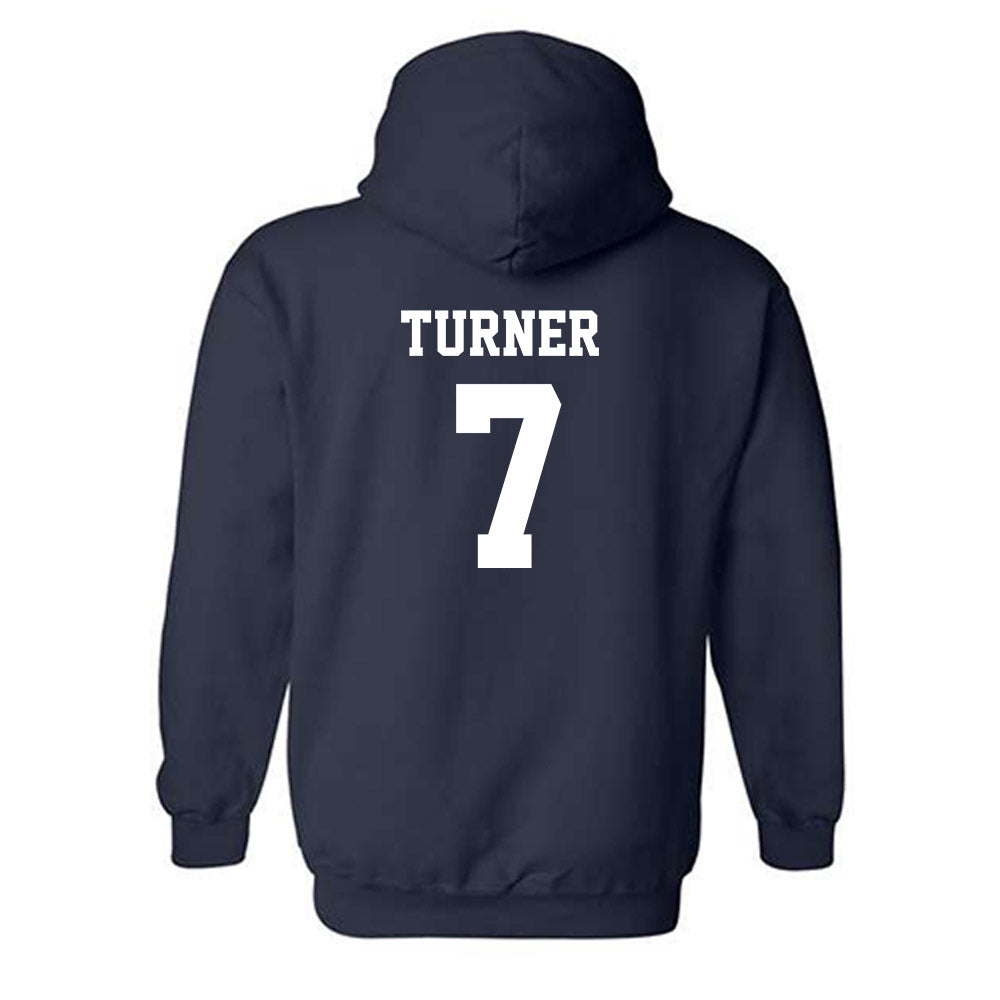 Jackson State - NCAA Men's Track & Field : Dominic Turner - Classic Shersey Hooded Sweatshirt-1