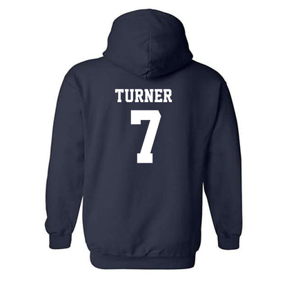 Jackson State - NCAA Men's Track & Field : Dominic Turner - Classic Shersey Hooded Sweatshirt-1