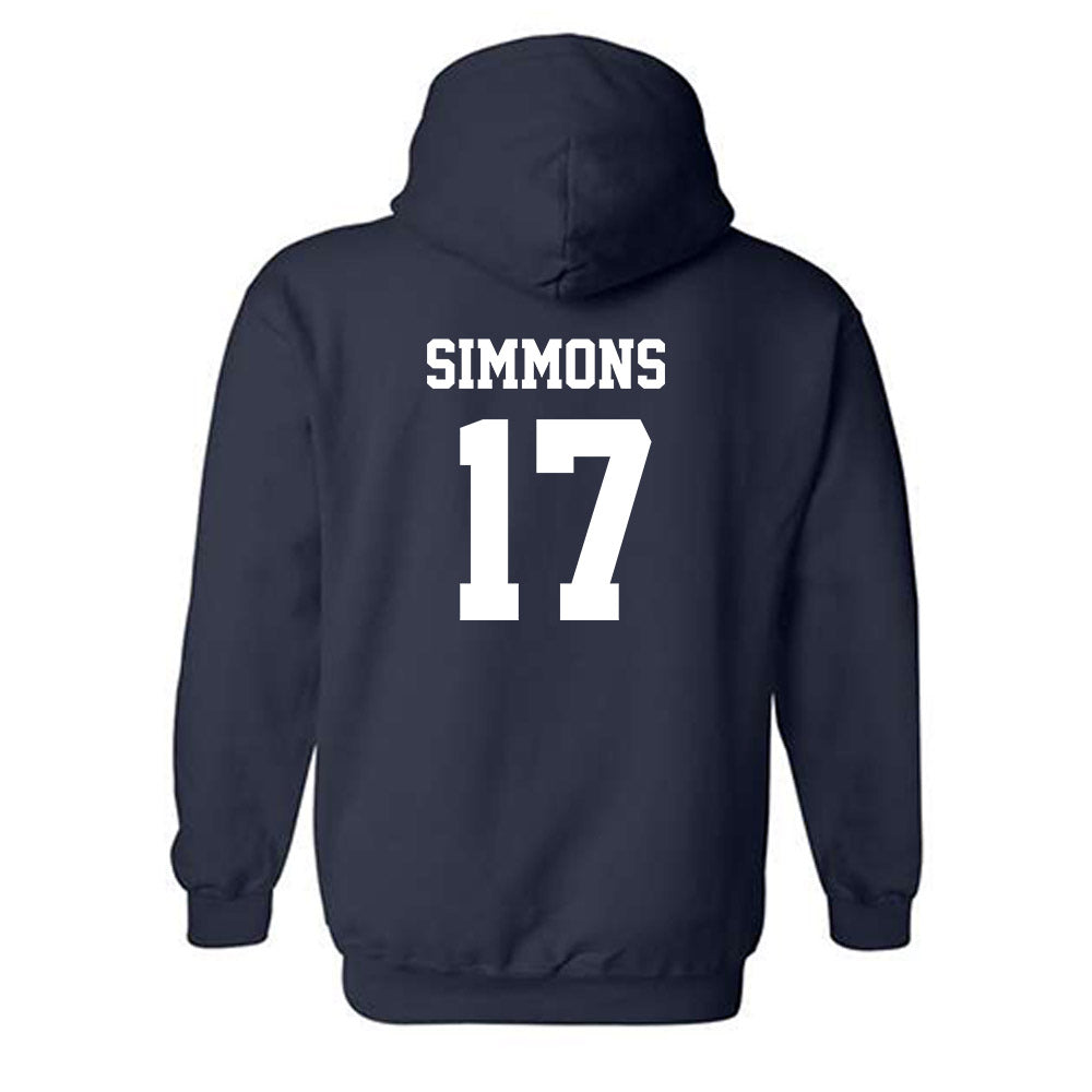 Jackson State - NCAA Football : Errick Simmons - Classic Shersey Hooded Sweatshirt-1