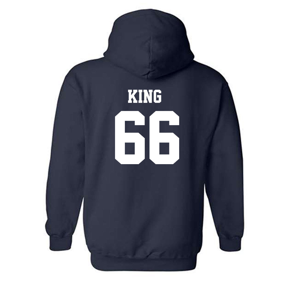 Jackson State - NCAA Football : Jackson King - Classic Shersey Hooded Sweatshirt-1