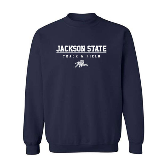 Jackson State - NCAA Men's Track & Field : Fabian Campbell - Classic Shersey Crewneck Sweatshirt