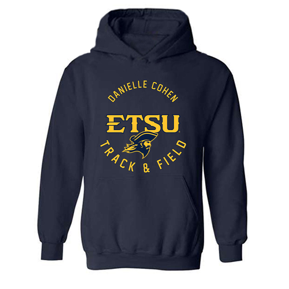 East Tennessee State - NCAA Women's Track & Field : Danielle Cohen - Classic Fashion Shersey Hooded Sweatshirt