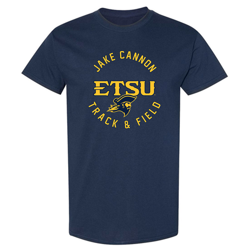 East Tennessee State - NCAA Men's Track & Field : Jake Cannon - Classic Fashion Shersey T-Shirt