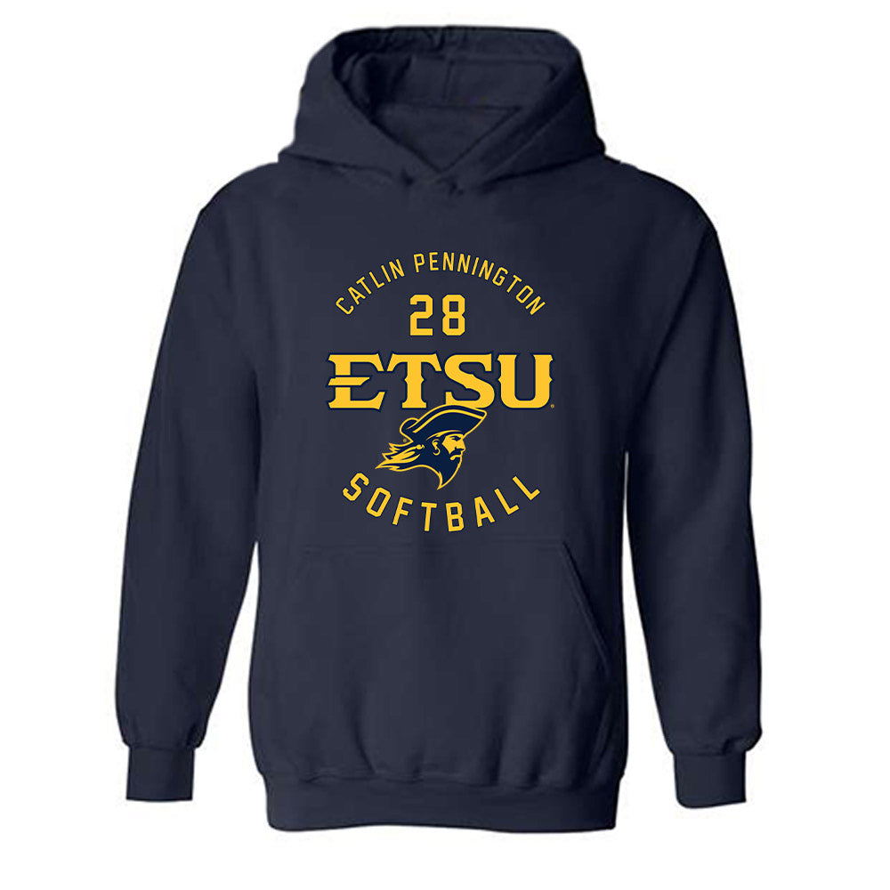 East Tennessee State - NCAA Softball : Catlin Pennington - Classic Fashion Shersey Hooded Sweatshirt