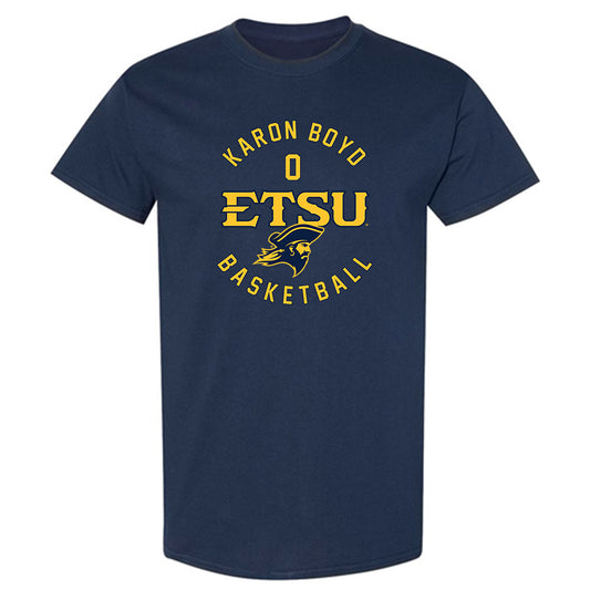 East Tennessee State - NCAA Men's Basketball : Karon Boyd - Classic Fashion Shersey T-Shirt