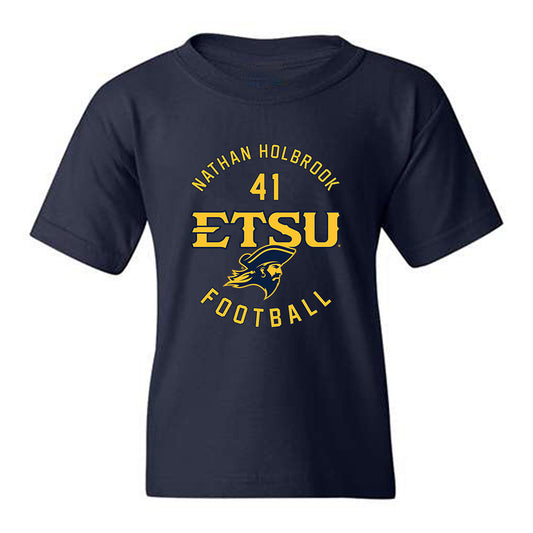 East Tennessee State - NCAA Football : Nathan Holbrook - Classic Fashion Shersey Youth T-Shirt-0