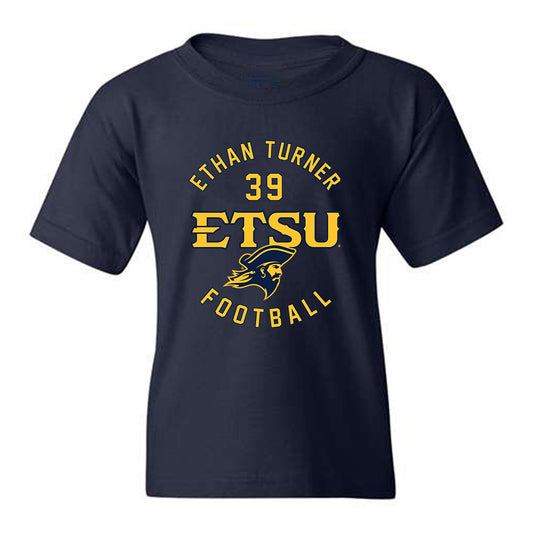 East Tennessee State - NCAA Football : Ethan Turner - Classic Fashion Shersey Youth T-Shirt