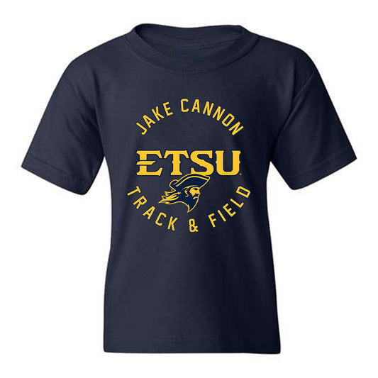 East Tennessee State - NCAA Men's Track & Field : Jake Cannon - Classic Fashion Shersey Youth T-Shirt