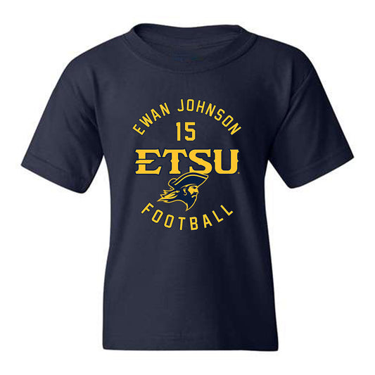 East Tennessee State - NCAA Football : Ewan Johnson - Classic Fashion Shersey Youth T-Shirt