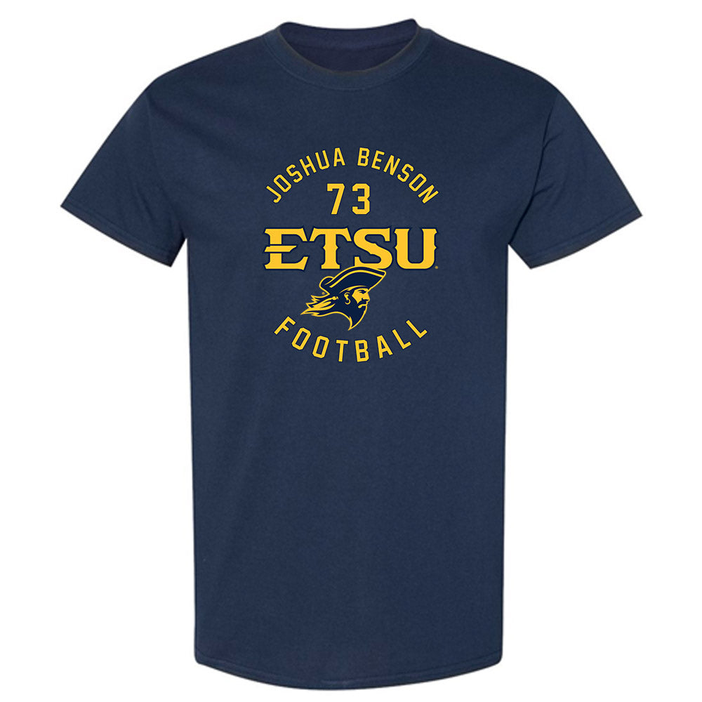 East Tennessee State - NCAA Football : Joshua Benson - Classic Fashion Shersey T-Shirt-0