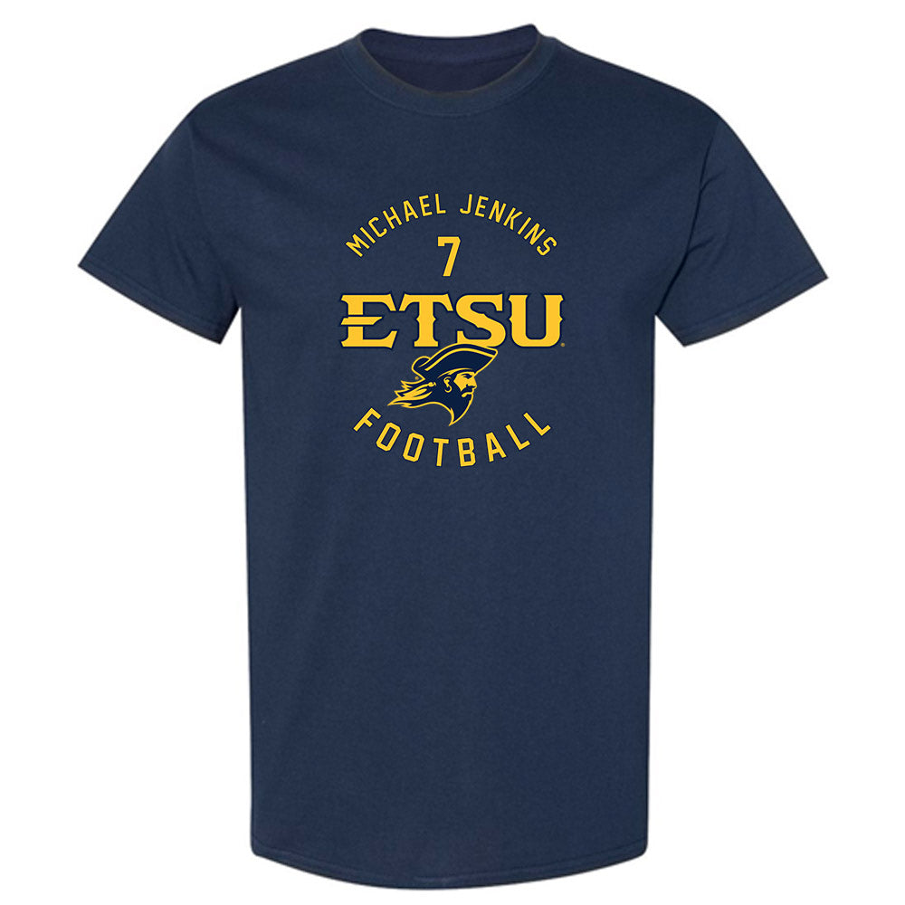 East Tennessee State - NCAA Football : Michael Jenkins - Classic Fashion Shersey T-Shirt