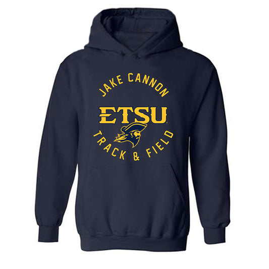 East Tennessee State - NCAA Men's Track & Field : Jake Cannon - Classic Fashion Shersey Hooded Sweatshirt