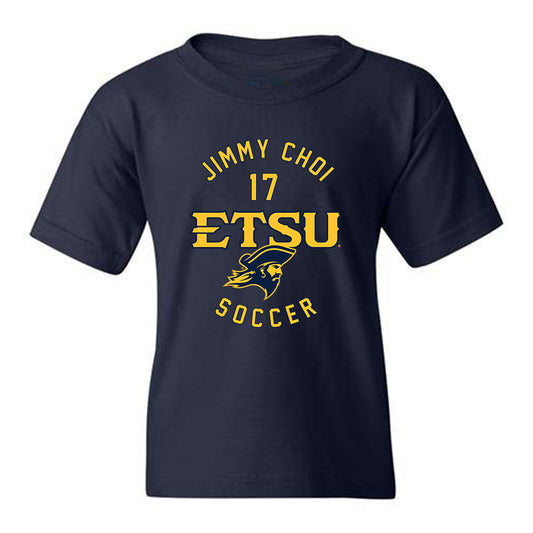 East Tennessee State - NCAA Men's Soccer : Jimmy Choi - Classic Fashion Shersey Youth T-Shirt