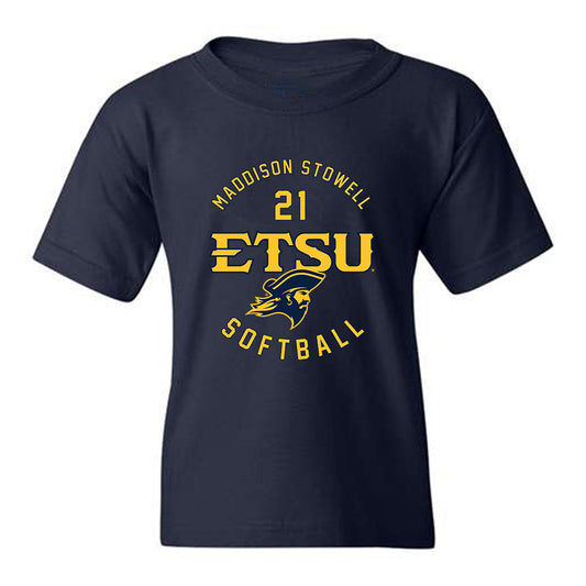 East Tennessee State - NCAA Softball : Maddison Stowell - Classic Fashion Shersey Youth T-Shirt