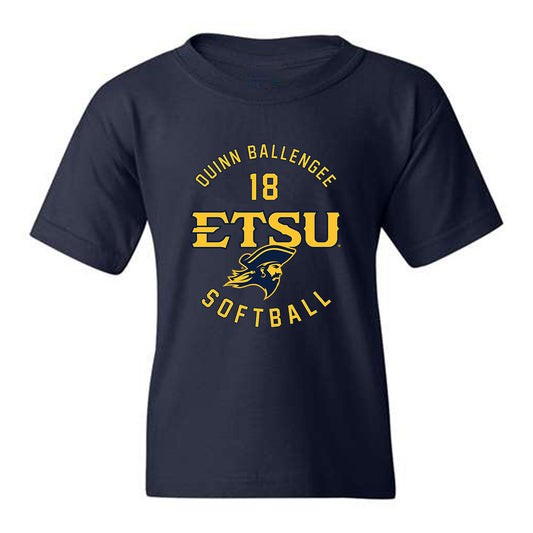East Tennessee State - NCAA Softball : Quinn Ballengee - Classic Fashion Shersey Youth T-Shirt