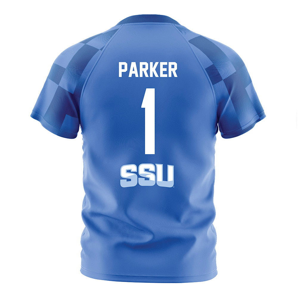 SSU - NCAA Men's Soccer : Jack Parker - Blue Soccer Jersey