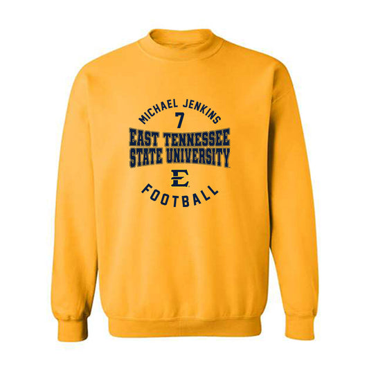 East Tennessee State - NCAA Football : Michael Jenkins - Classic Fashion Shersey Crewneck Sweatshirt