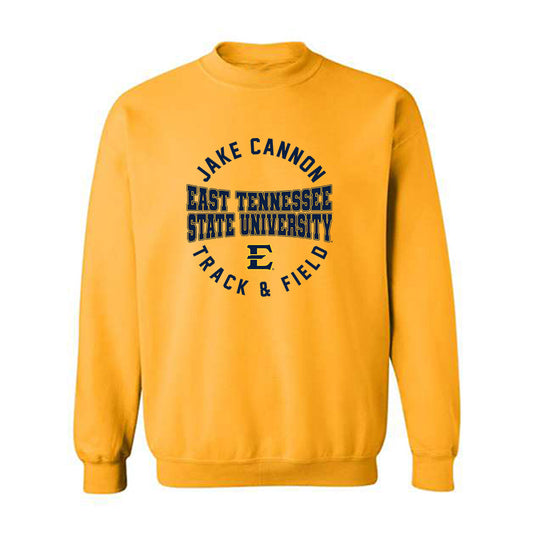 East Tennessee State - NCAA Men's Track & Field : Jake Cannon - Classic Fashion Shersey Crewneck Sweatshirt