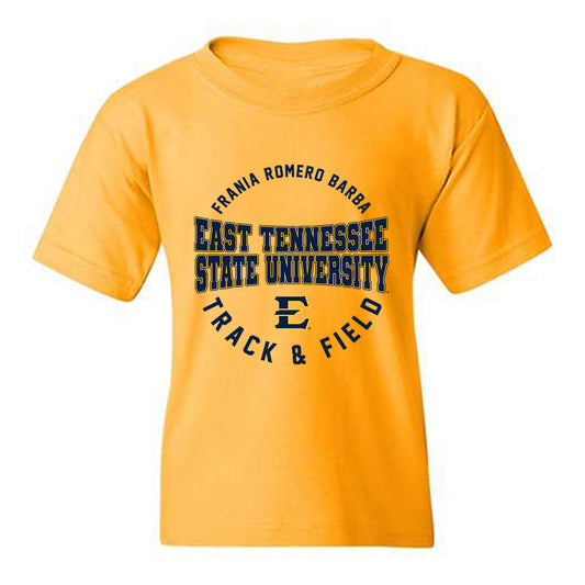 East Tennessee State - NCAA Women's Track & Field : Frania Romero Barba - Classic Fashion Shersey Youth T-Shirt-0